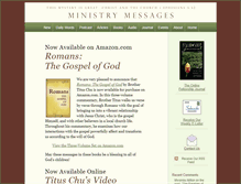 Tablet Screenshot of ministrymessages.org